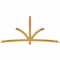 Ekena Millwork Davenport Rough Sawn Timber Gable Bracket, Western Red Cedar, 108"W x 49"H x 2"D x 4"F, 11/12 Pitch GBW108X49X0204DAV00RWR - alternate 1